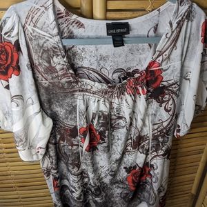 Lane Bryant Floral top Size 18/20